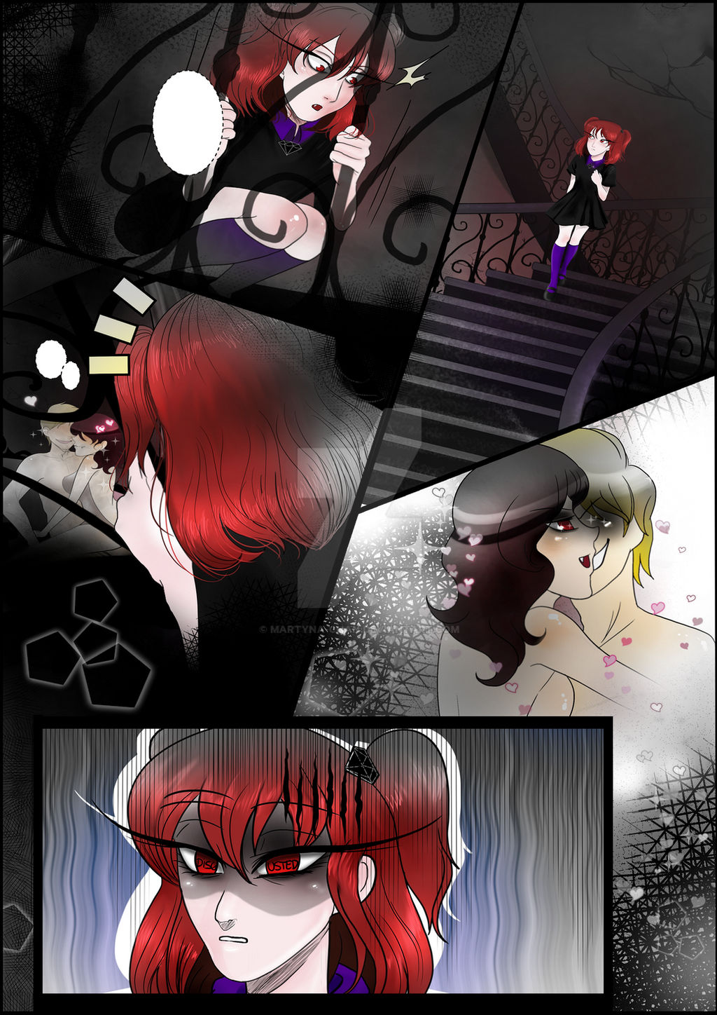 Vampire Less Gore Vampire-less :Martyna the vampire Pilot COMIC: pg1 by Martyna-Chan on ...