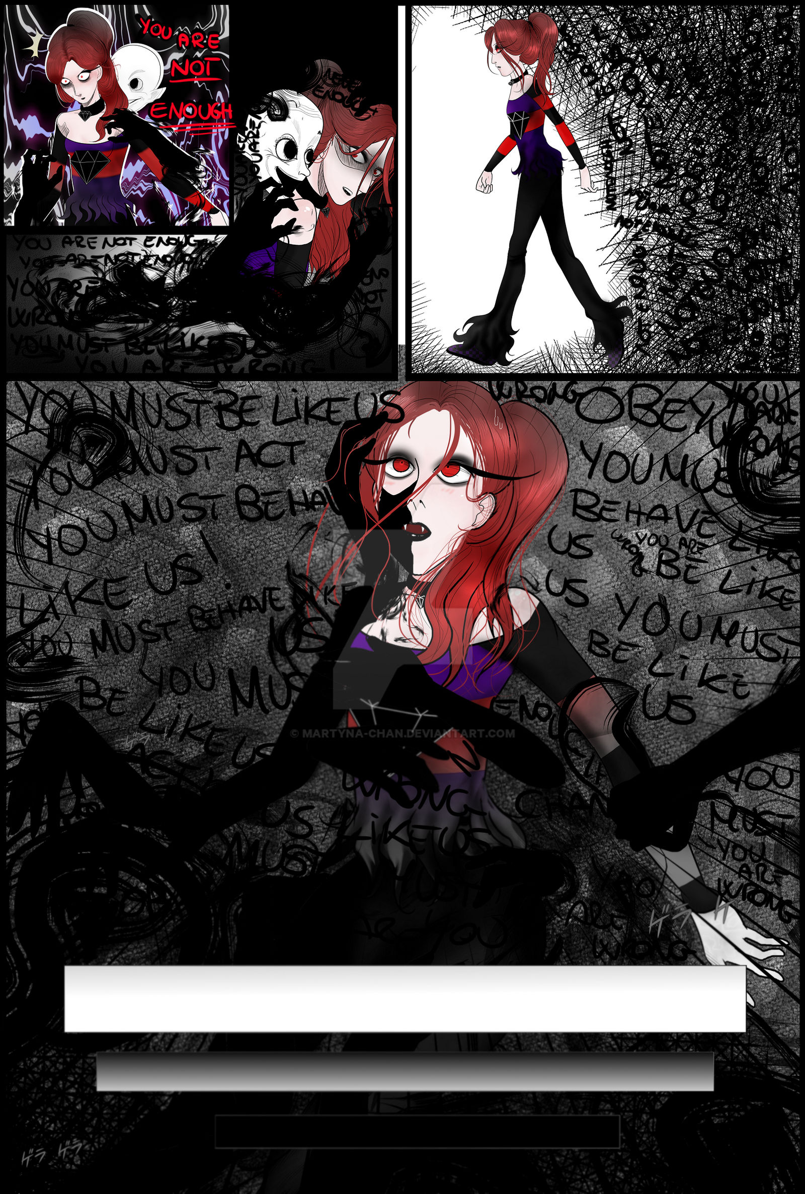Vampire Less Gore Vampire-less :Martyna the vampire Pilot COMIC: pg2 by Martyna-Chan on ...