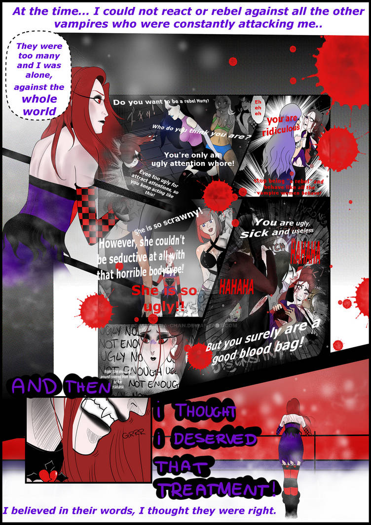 Vampire Less Gore Vampire-less :Martyna the vampire Pilot COMIC: pg5 by Martyna-Chan on ...