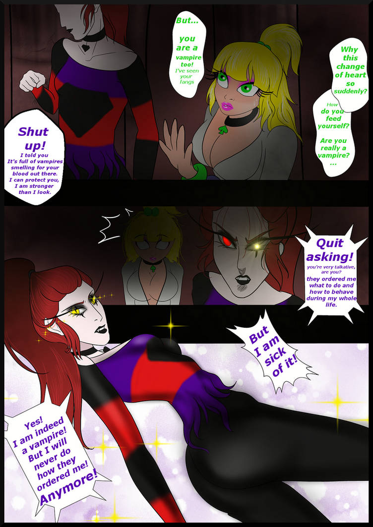 Vampire Less Gore Vampire-less :Martyna the vampire Pilot COMIC: p14 by Martyna-Chan on ...