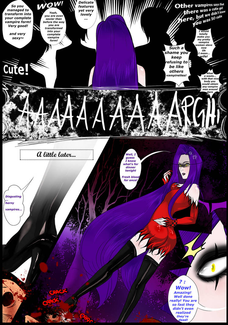 Vampire Less Gore Vampire-less :Martyna the vampire Pilot COMIC: p26 by Martyna-Chan on ...