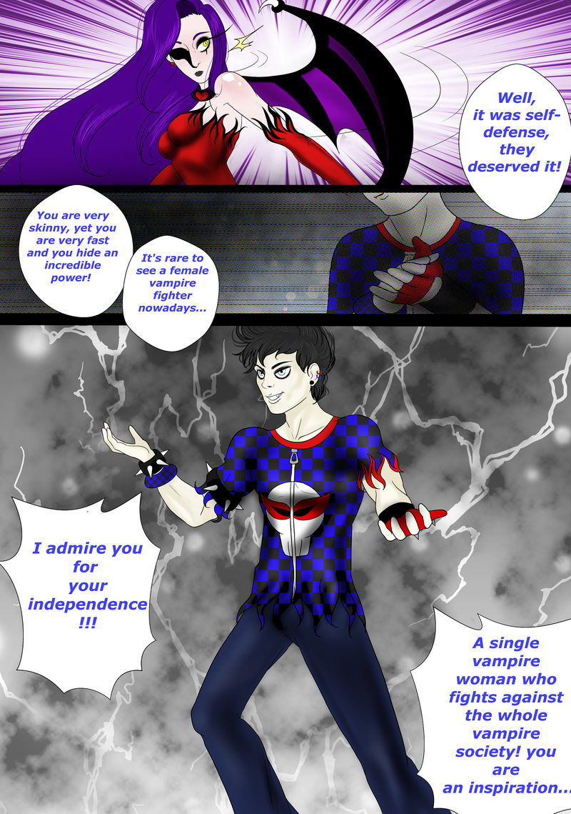 Vampire Less Gore Vampire-less :Martyna the vampire Pilot COMIC: p27 by Martyna-Chan on ...