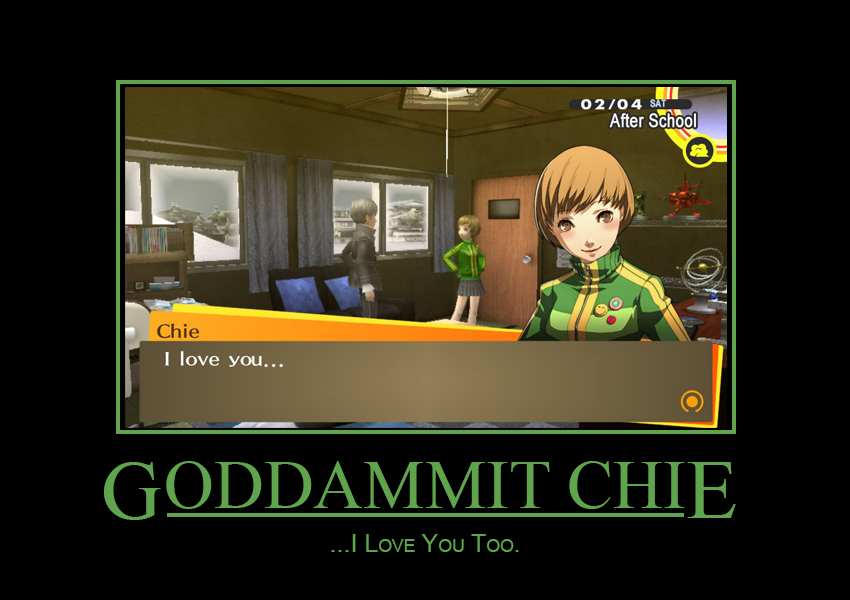 Goddammit Chie