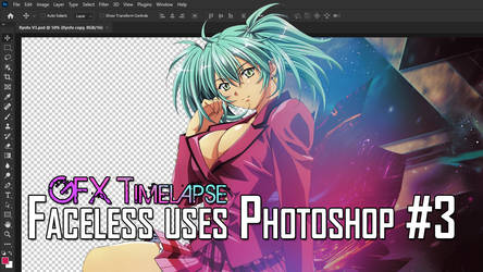 GFX Timelapse: Faceless Uses Photoshop #3 [Video]