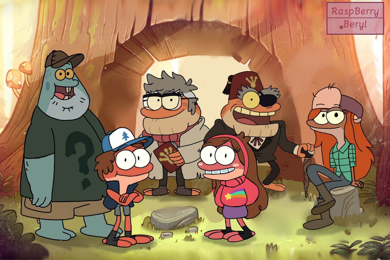 Amphibia GravityFalls by RaspberryBeryl on DeviantArt