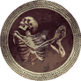 Hannibal Full Ringed Dancing Skull vectorized