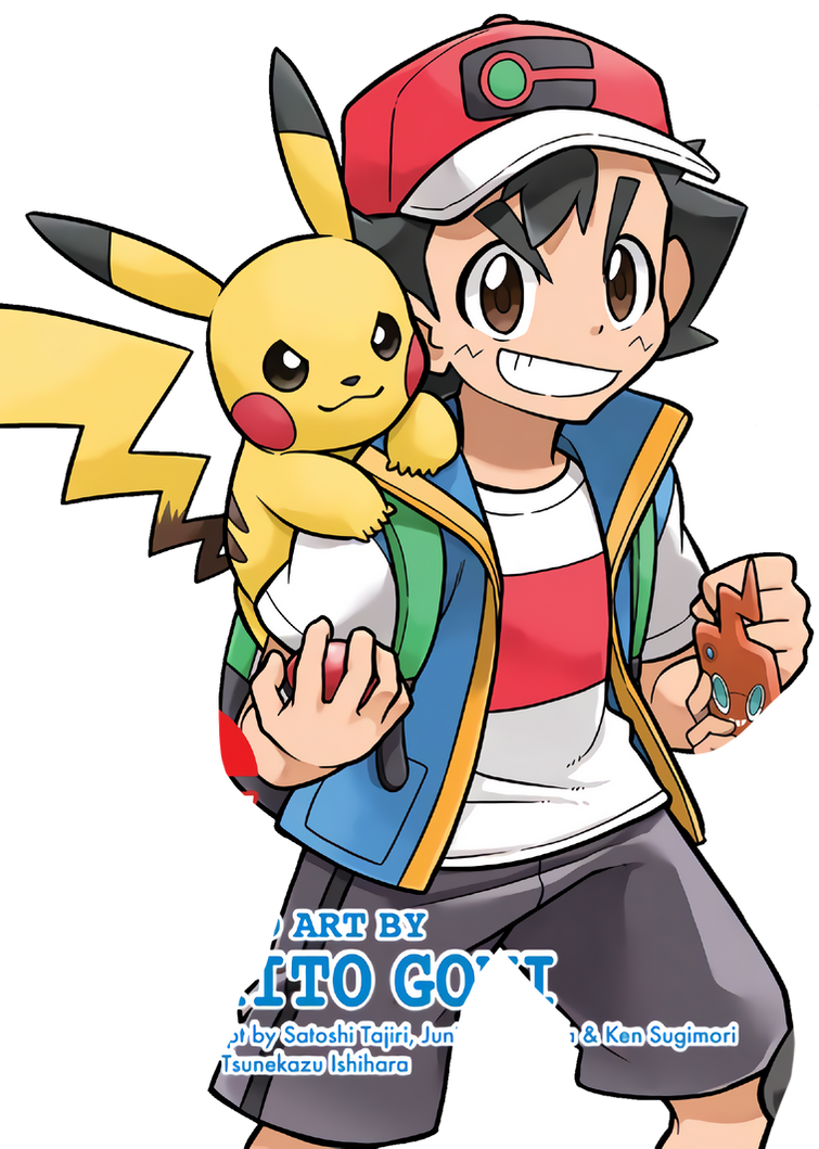 Ash Ketchum and Pikachu Render 3 by MetaKaGrant on DeviantArt