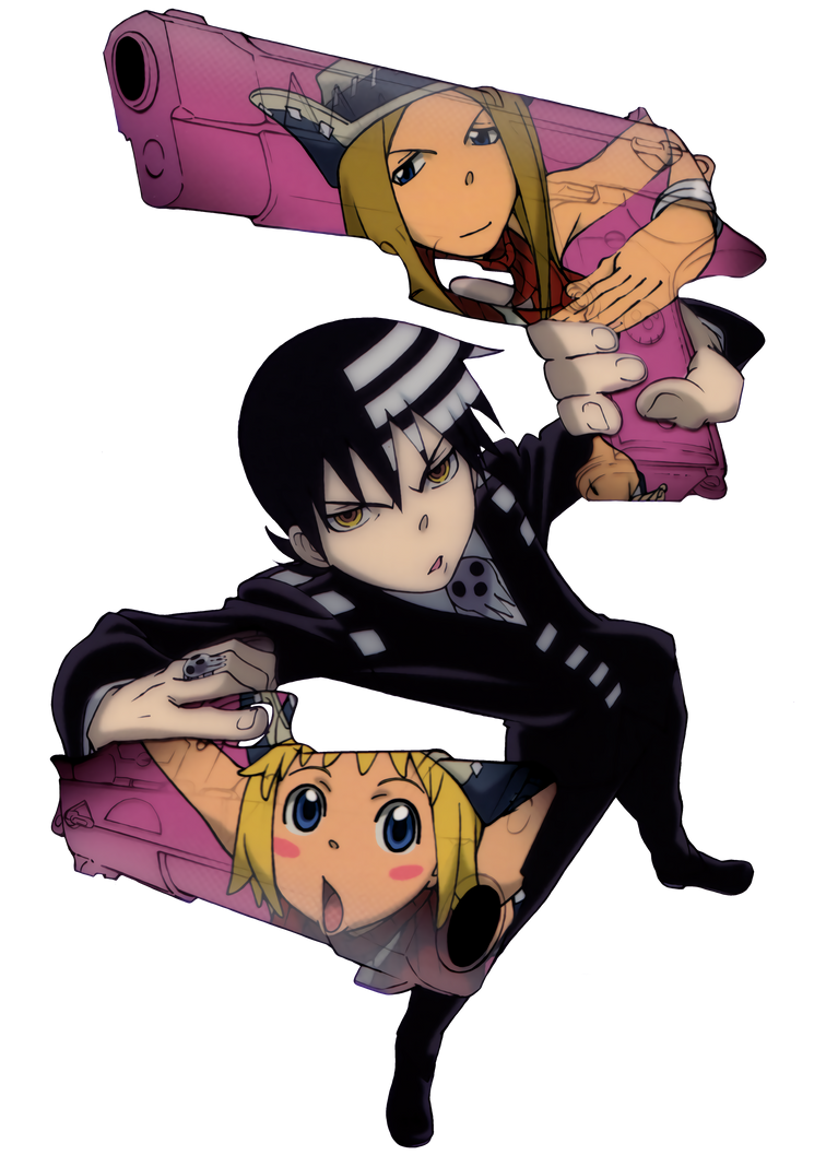 Death The Kid Liz And Patty 1 5 Render By MetaKaGrant On DeviantArt death-the-kid-liz-and-patty-1-5-render-by-metakagrant-on-deviantart