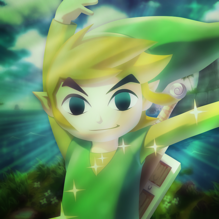 Toon Link PFP by MetaKaGrant on DeviantArt