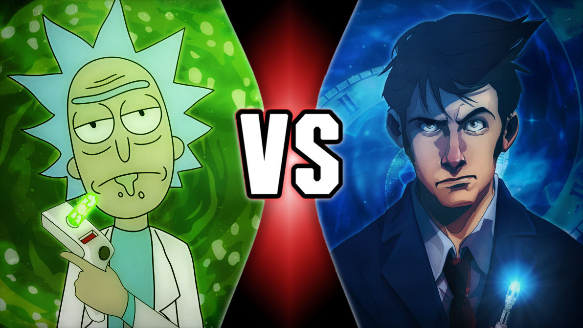 Rick vs The Doctor by MetaKaGrant on DeviantArt