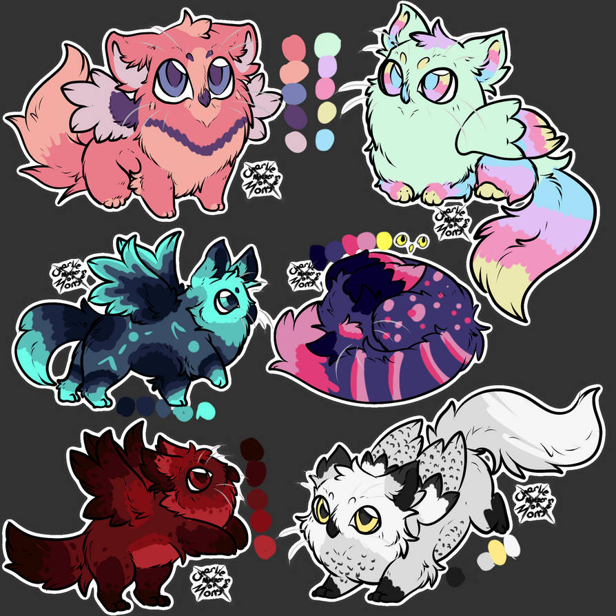 Galactic Meowl Meowl adopt batch 2 (closed!) by twilight-owo on DeviantArt