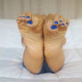 Blue Toe Nails