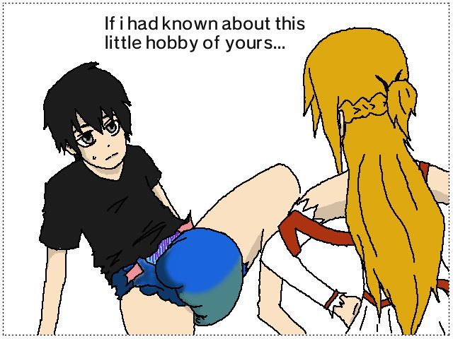 Kirito Diapered