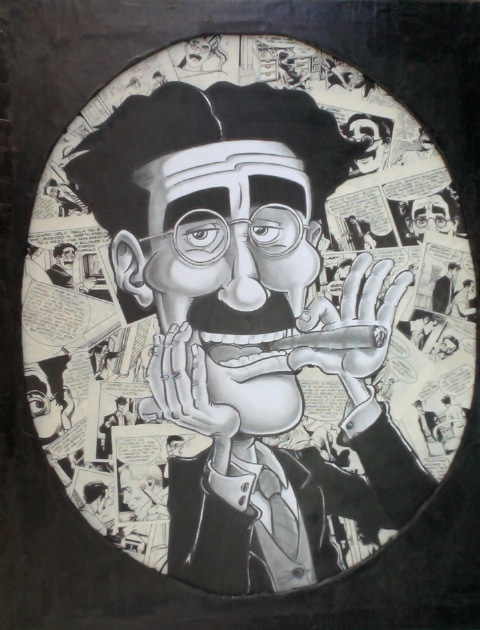 Portrait of Groucho