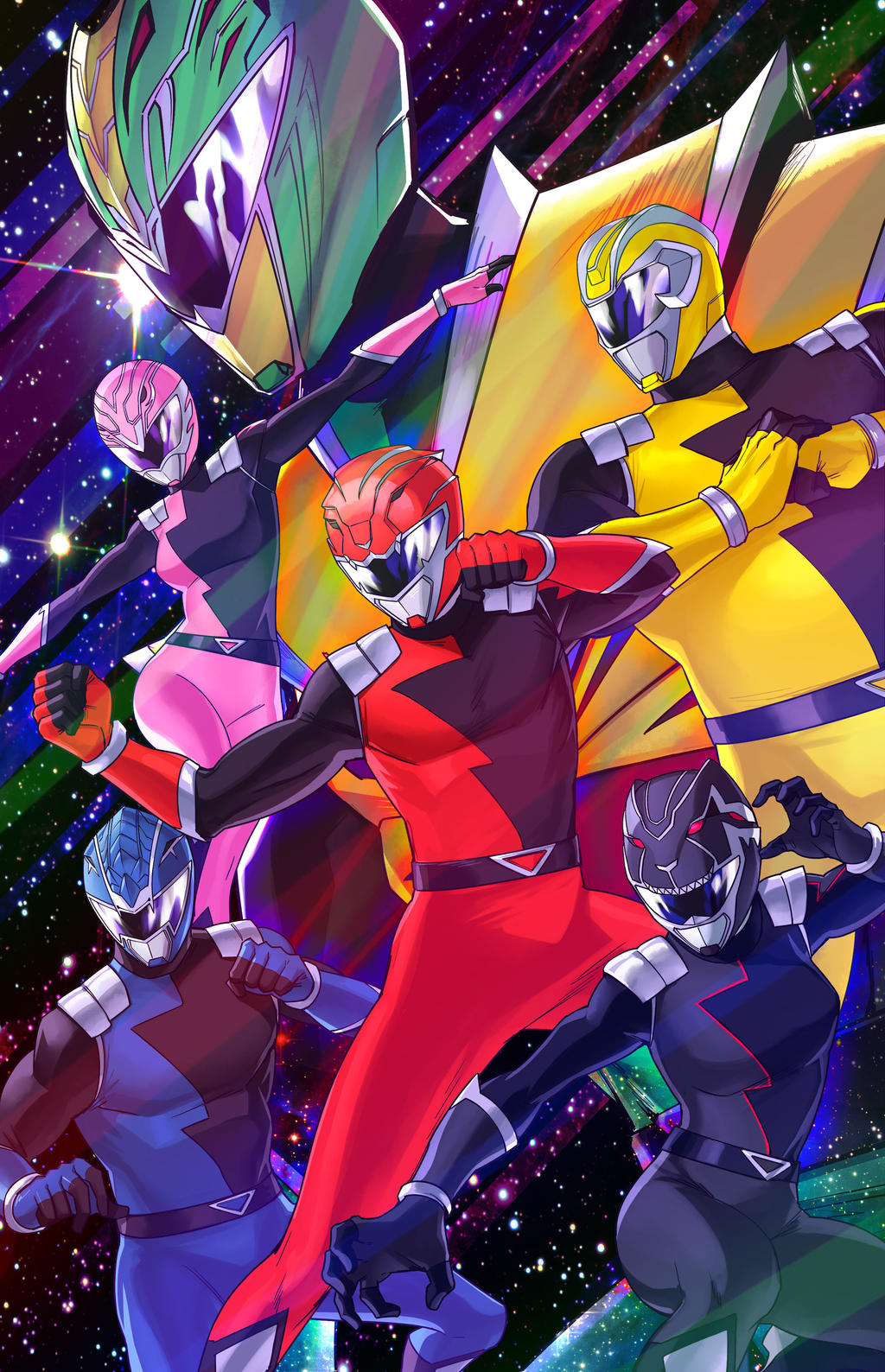 Power Rangers Hyperforce by Lysergic44 on DeviantArt