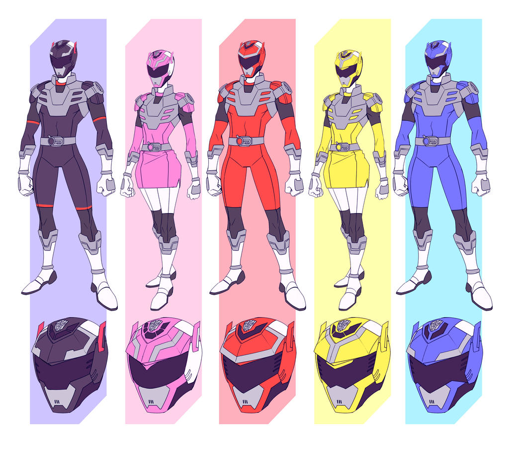 COMMISSION-Power Rangers Transformers by Lysergic44 on DeviantArt