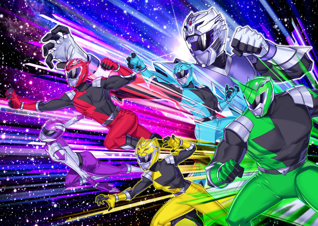COMMISSION-HYPERFORCE AUXILIARY RANGERS by Lysergic44 on DeviantArt