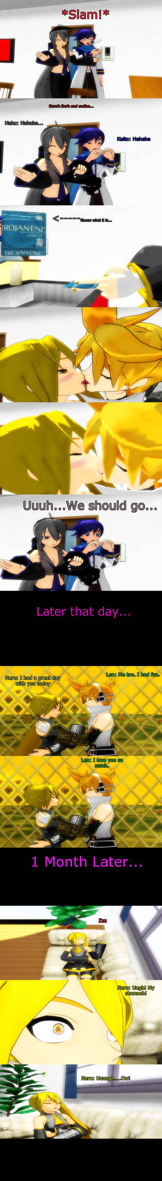 MMD- Comic: Biggest Mistake Ever- NeruXLen Page 3