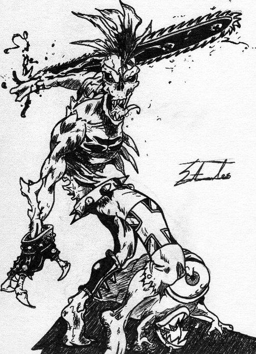 Lord Raptor Zambel-Vampire Savior-Darkstalkers by Arcice on DeviantArt