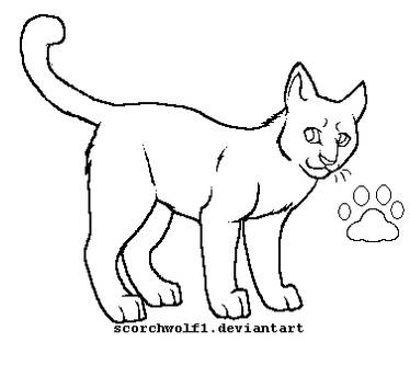 Cat Lineart