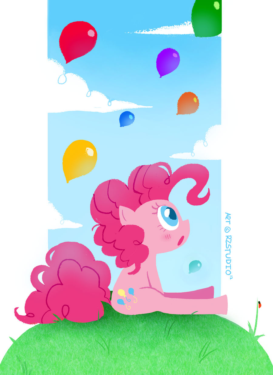 Pinkie Pie and dem balloons