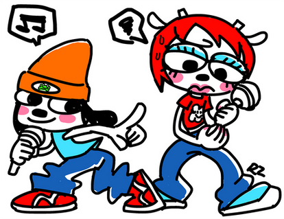 ...Is this thing on?? - Parappa and Lammy