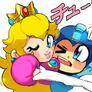 Peach n' Megaman QUICK DOODLE