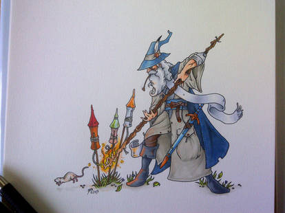 Gandalf, who made such excellent fireworks...