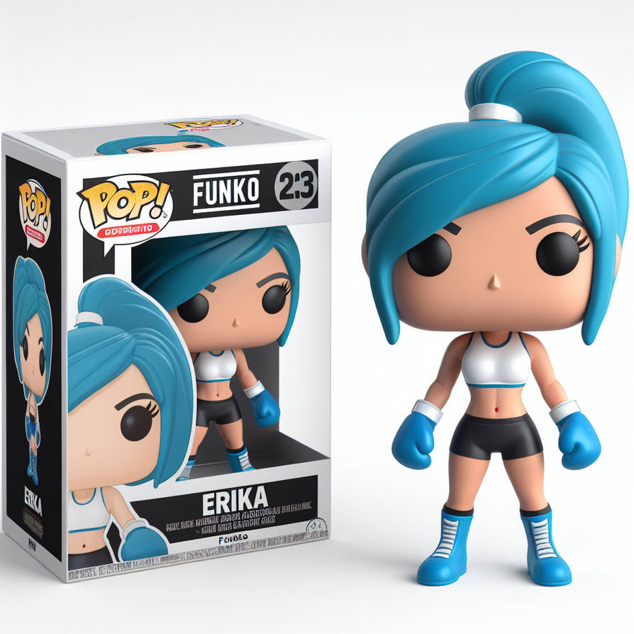 Erika Funko made with AI by Unknown11112222 on DeviantArt