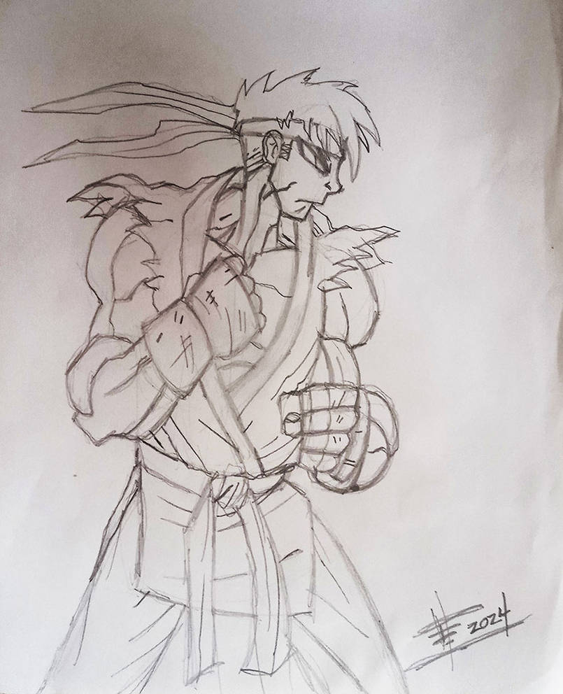 Drawing Practice Ryu Ryu by FELSKETCHES on DeviantArt