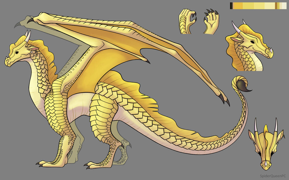 Qibli refsheet by SpiderQueenPC on DeviantArt