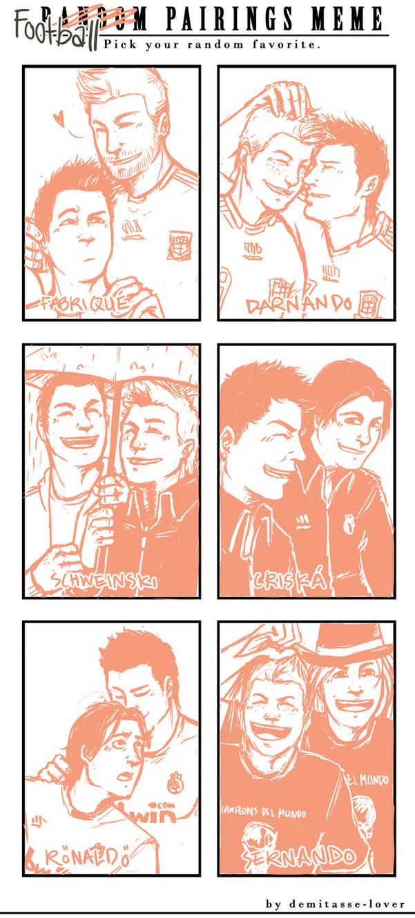 football slash MEME by littledozerbaby on DeviantArt