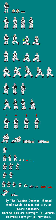 Miniature Genome Soldier Army