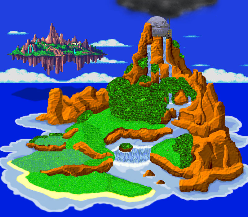 Island zone. Планета Мобиус из Соника. Грин Хилл остров. Южный остров Соник. South Island Sonic Map.