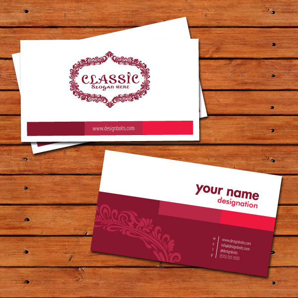 free business card template