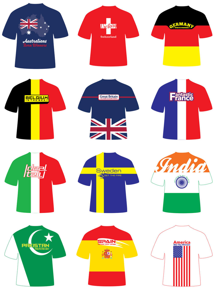 12 London Olympics 2012 Free T-Shirt Designs