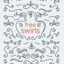 Free Decorative Vector Swirls for Letterers