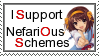 Haruhi Minion Stamp