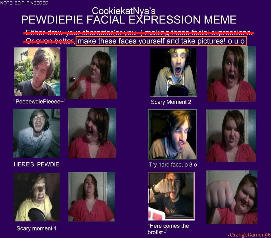 Pdp Expressive Example PDP Expression Meme by OrangeRamen75 on DeviantArt