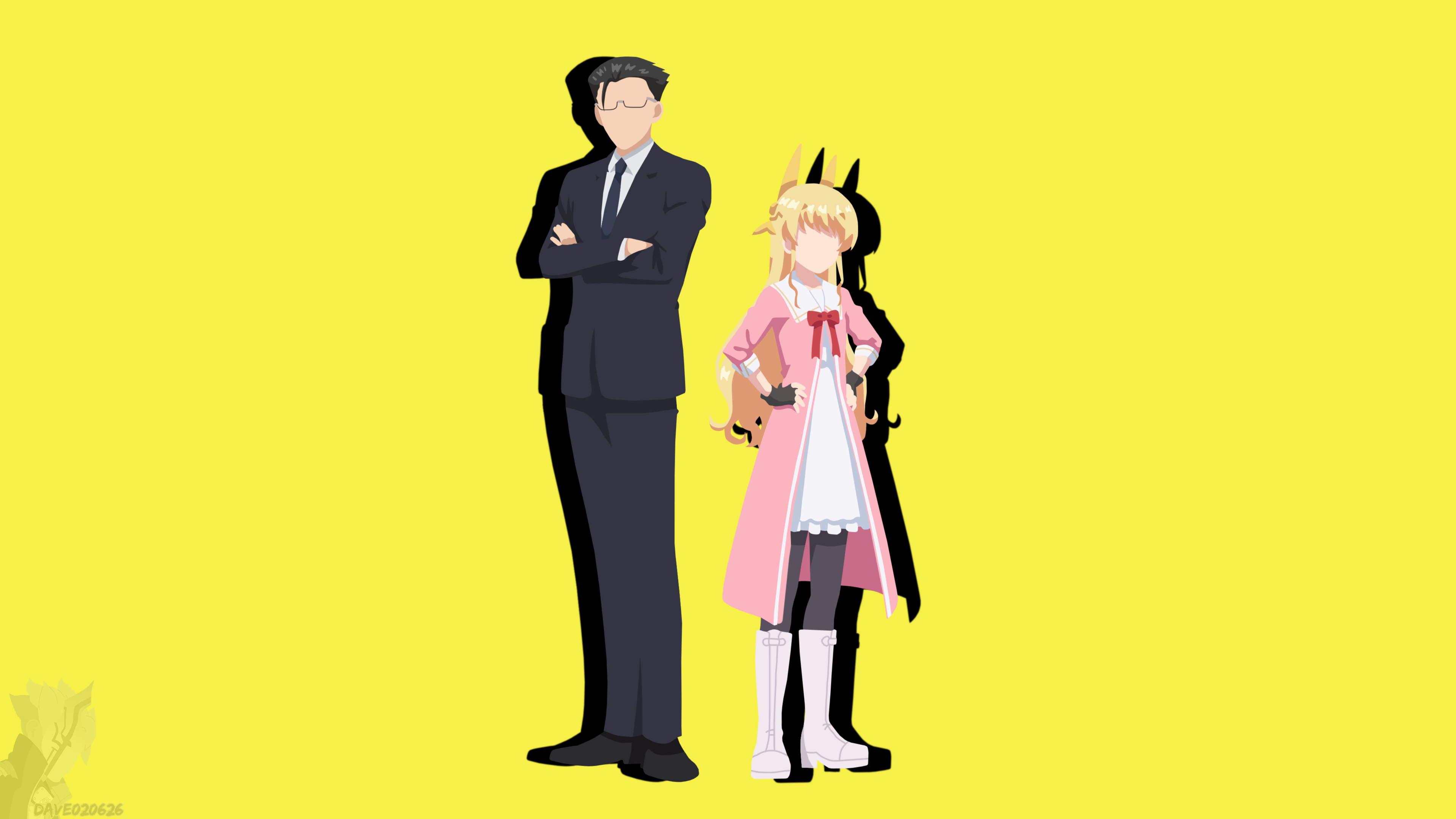 Fantasy Bishoujo Juniku Ojisan to (Minimalist art) by Dave020626 on  DeviantArt