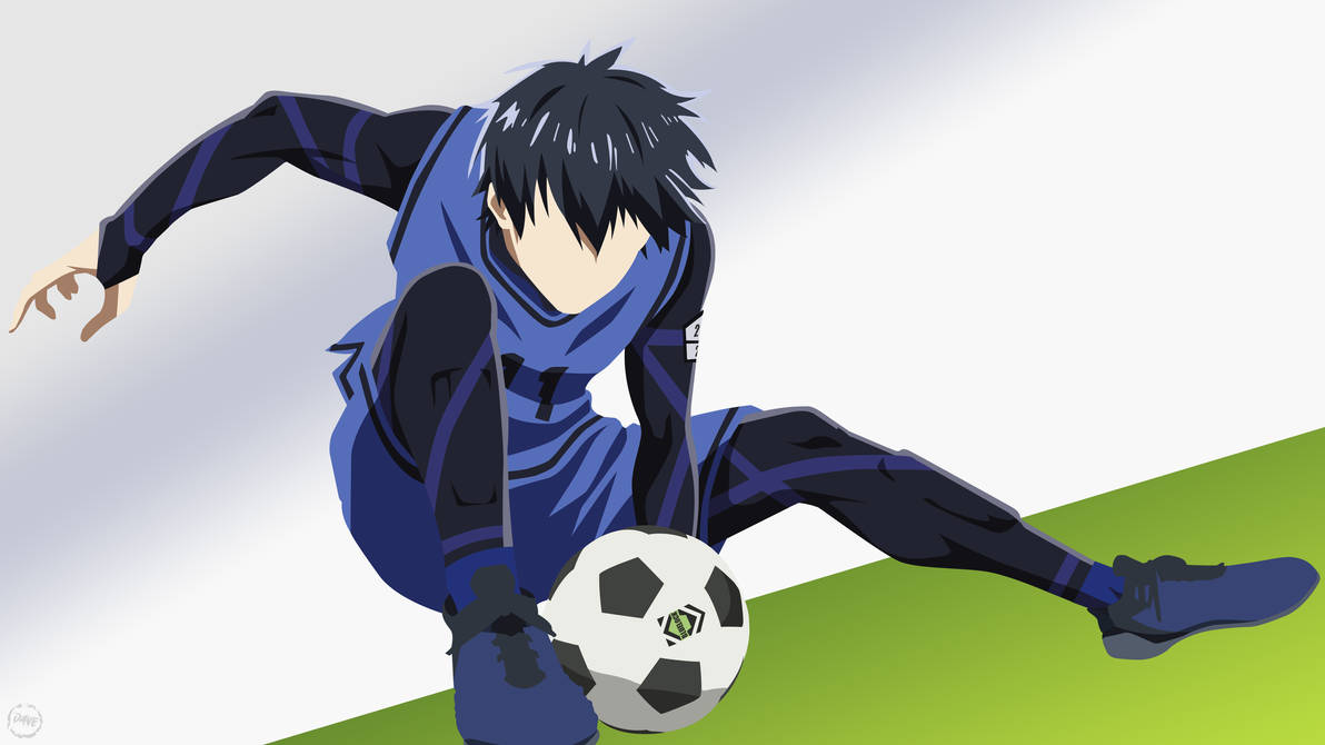 Blue Lock - Isagi Yoichi (Minimalist art) by Dave020626 on DeviantArt