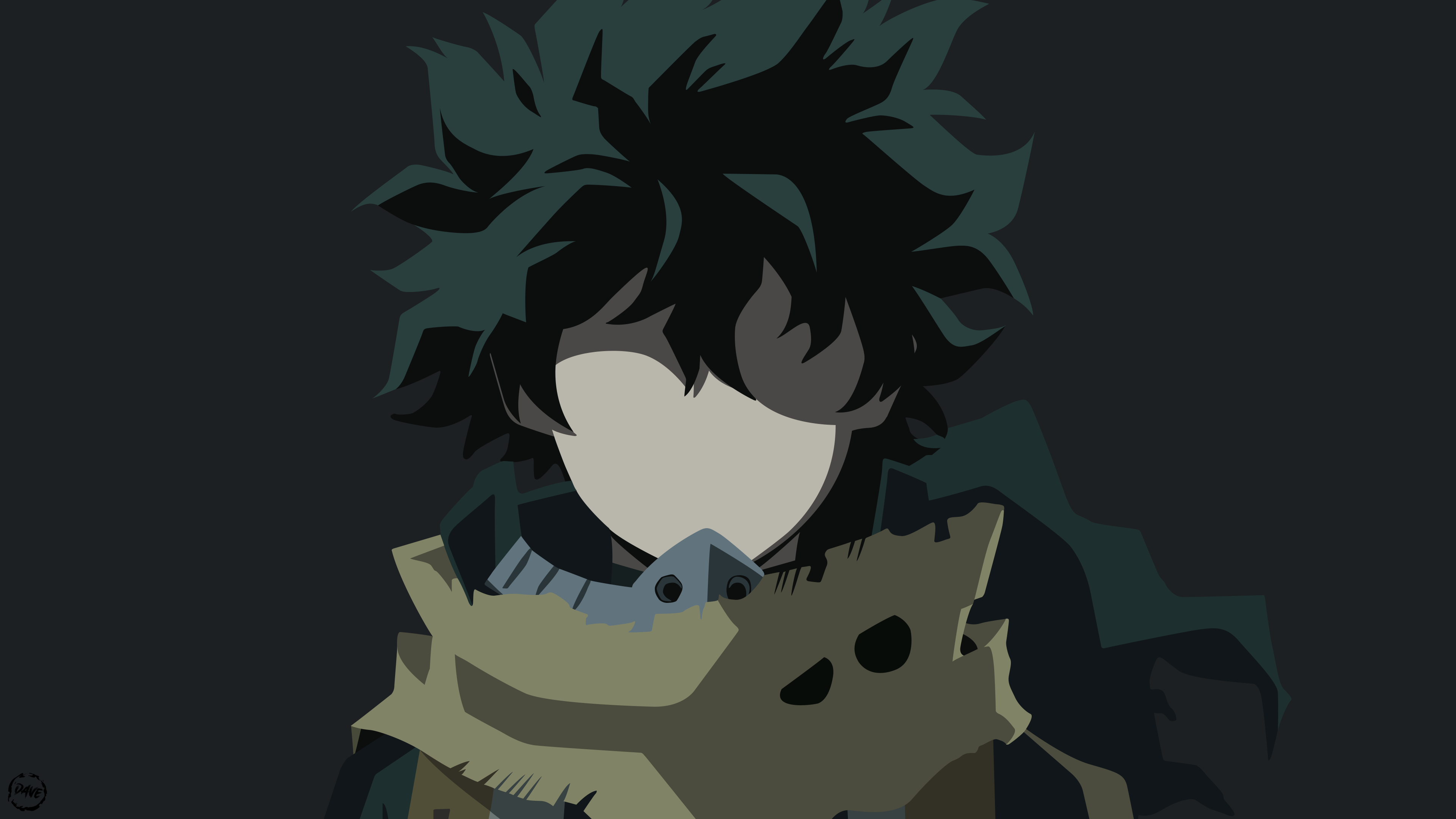 My Hero Academia - Deku (Minimalist art) by Dave020626 on DeviantArt