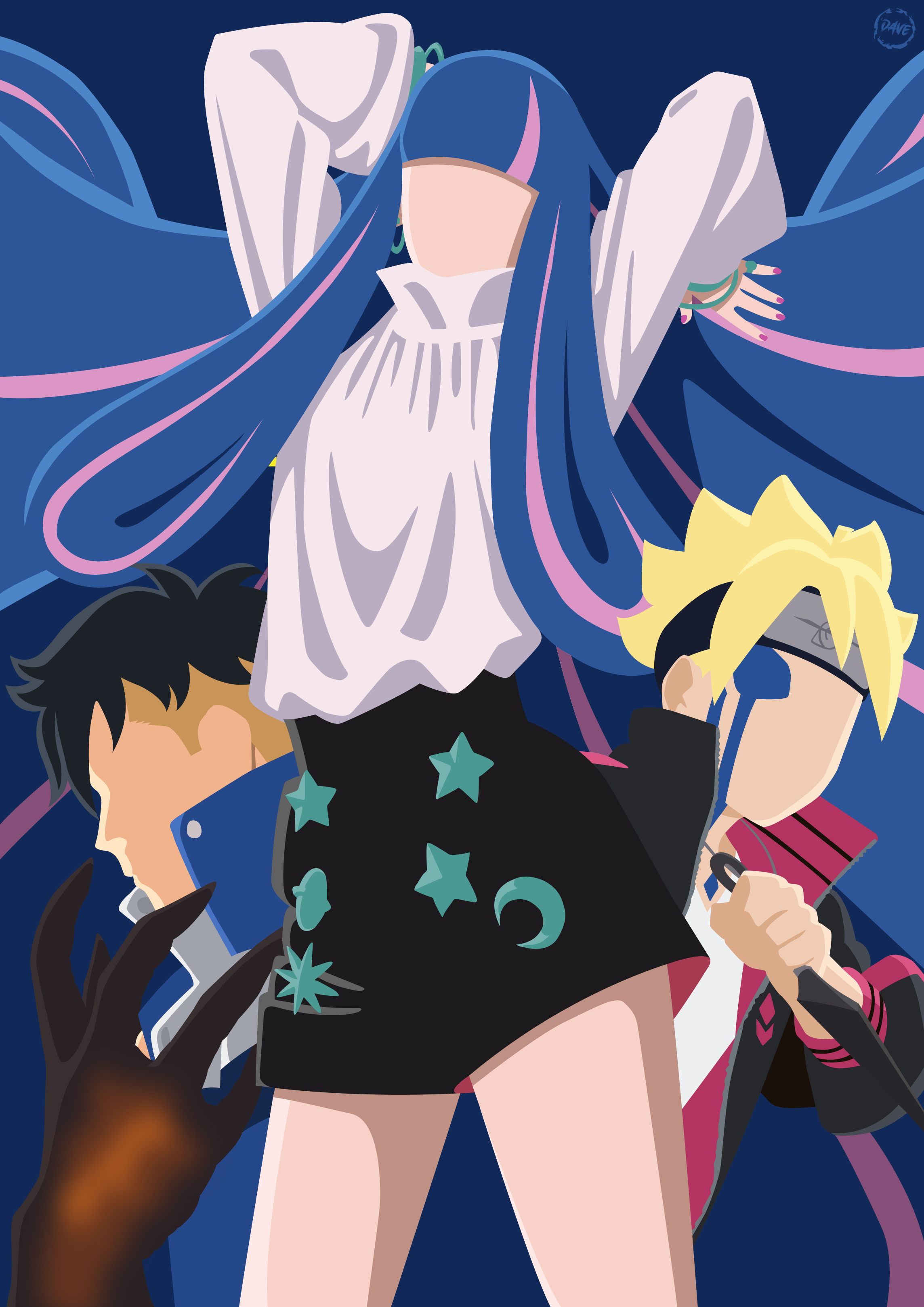 Tengoku Daimakyou - Kiruko, Maru (Minimalist art) by Dave020626 on  DeviantArt