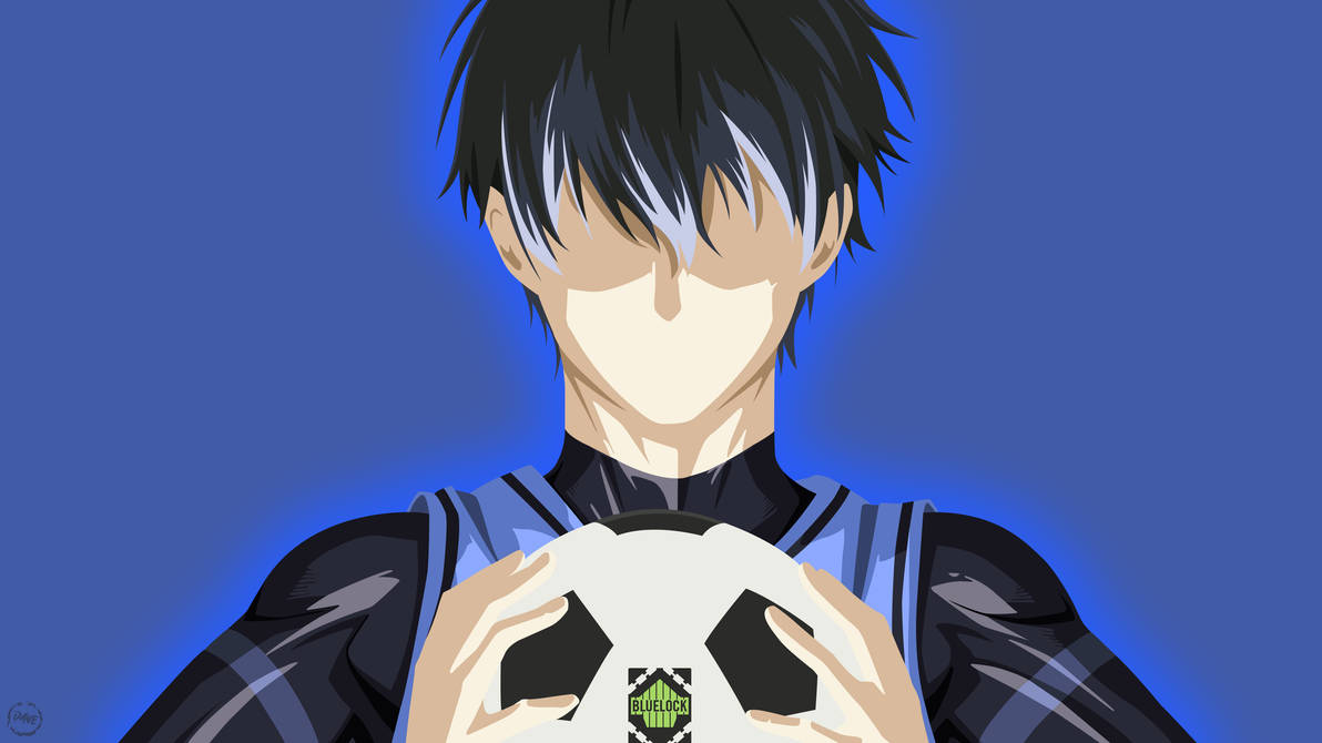 Blue Lock - Isagi Yoichi (Minimalist art) by Dave020626 on DeviantArt