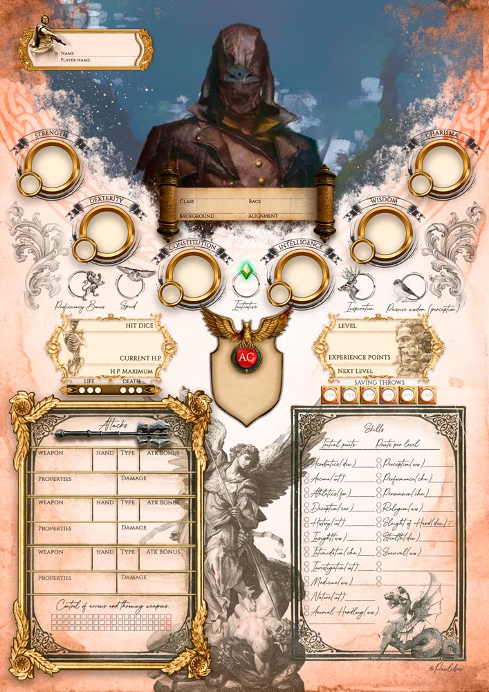 English Dnd Character Sheet By Paxliber On Deviantart English Dnd Character Sheet By Paxliber On Deviantart