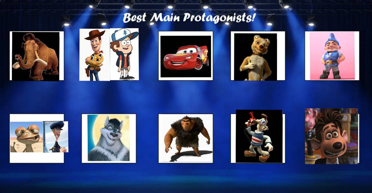 Top 10 Best Main Protagonists by Odilplay13 on DeviantArt