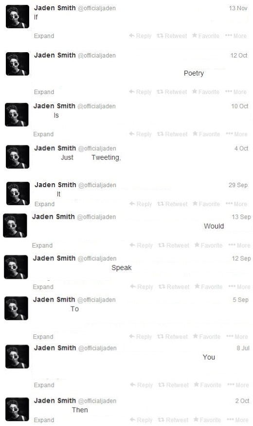 Jaden Smith Meta-Tweet