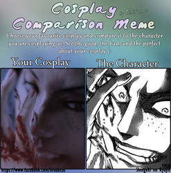 Cosplay Comparison Meme: Ymir