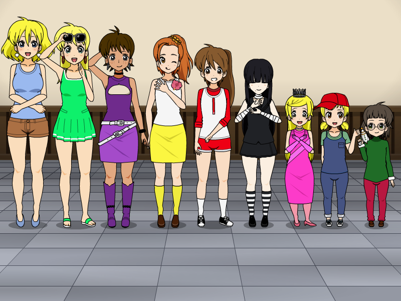 Highschool DxD Characters on kisekae by omer2134 on DeviantArt