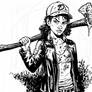 Older Clementine Walking Dead commission WIP